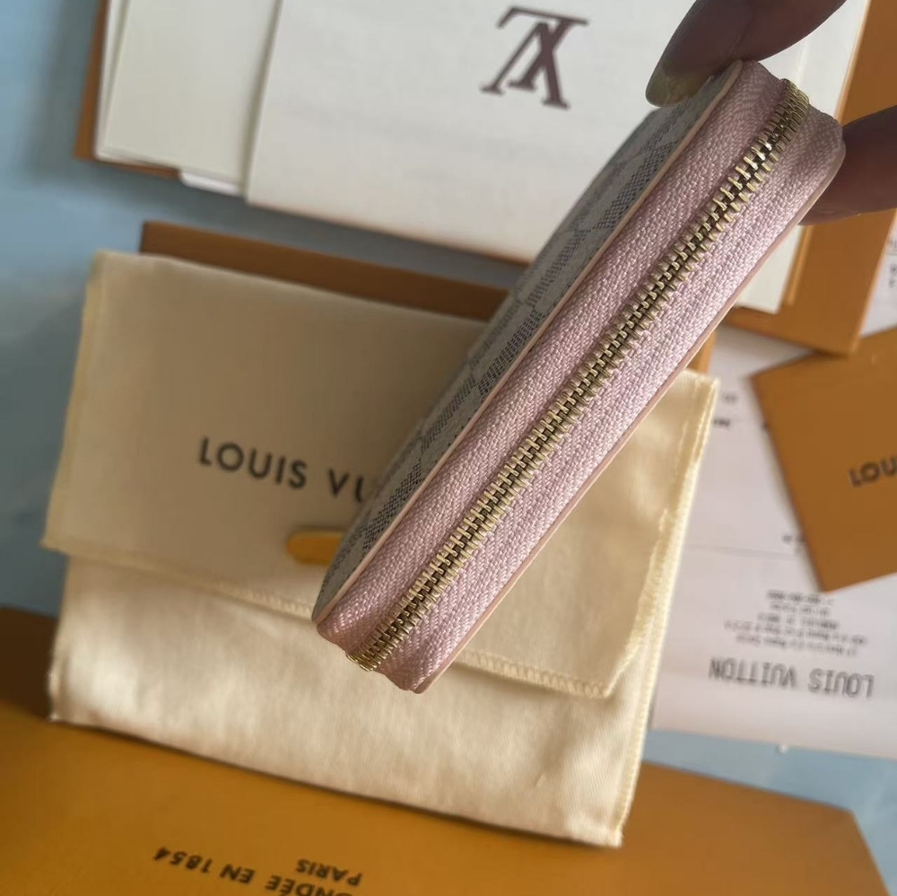 Louis Vuitton Damier Azur Zippy Coin Purse - Picture 4 of 8